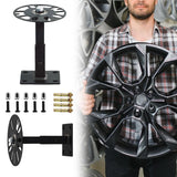 Maxbell Wheel Rim Display Rack Support Hub Holder for Advertising Show Showcase 15 cm