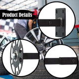 Maxbell Wheel Rim Display Rack Support Hub Holder for Advertising Show Showcase 15 cm