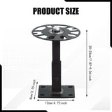 Maxbell Wheel Rim Display Rack Support Hub Holder for Advertising Show Showcase 15 cm