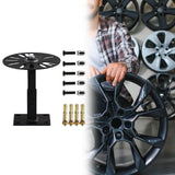 Maxbell Wheel Rim Display Rack Support Hub Holder for Advertising Show Showcase 18 cm