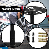 Maxbell Wheel Rim Display Rack Support Hub Holder for Advertising Show Showcase 18 cm