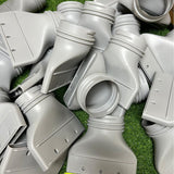 Maxbell Air Conditioner Exhaust Hose Coupler for Repair Parts Exhaust Duct Interface