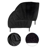 Maxbell 2Pcs Car Side Window Sun Protection Curtain Cars Door and Window Screen Mesh
