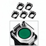 Maxbell 5Pcs Stop Button Cover 2.2cm Knob Cover for Architecture Home Logistics Without Spring