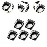 Maxbell 5Pcs Stop Button Cover 2.2cm Knob Cover for Architecture Home Logistics Without Spring