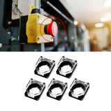 Maxbell 5Pcs Stop Button Cover 2.2cm Knob Cover for Architecture Home Logistics With Spring