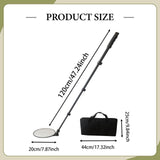 Maxbell Under Vehicle Inspection Mirror Telescopic Adjustable Angle Under Car Mirror