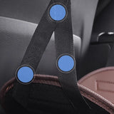 Maxbell Car Seat Footrest for Kids Comfortable for Children Backseat Plane Foot Rest Coffee