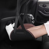 Maxbell Car Seat Footrest for Kids Comfortable for Children Backseat Plane Foot Rest Coffee