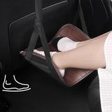 Maxbell Car Seat Footrest for Kids Comfortable for Children Backseat Plane Foot Rest Coffee