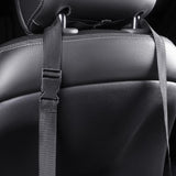 Maxbell Car Seat Footrest for Kids Comfortable for Children Backseat Plane Foot Rest Black