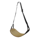 Maxbell Car Seat Footrest for Kids Comfortable for Children Backseat Plane Foot Rest Beige