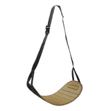 Maxbell Car Seat Footrest for Kids Comfortable for Children Backseat Plane Foot Rest Beige