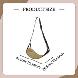 Maxbell Car Seat Footrest for Kids Comfortable for Children Backseat Plane Foot Rest Beige