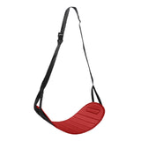 Maxbell Car Seat Footrest for Kids Comfortable for Children Backseat Plane Foot Rest Red