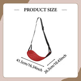 Maxbell Car Seat Footrest for Kids Comfortable for Children Backseat Plane Foot Rest Red