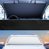 Maxbell Car Windshield Sunshade Multipurpose Stretched Universal Keeps Interior Cool small