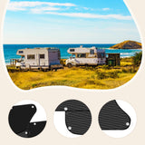 Maxbell 2Pcs Semi Truck Side Window Shade Semi Truck Sun Guard for Truck Driver