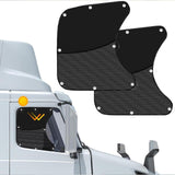 Maxbell 2Pcs Semi Truck Side Window Shade Semi Truck Sun Guard for Truck Driver