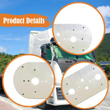 Maxbell Watermelon Light Mounting Plate Metal for Kenworth 660, 680, 880, W900L