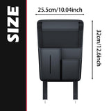 Maxbell Car Handbag Holder Between Seats PU Leather Travel Accessories Car Organizer