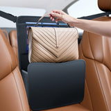 Maxbell Car Handbag Holder Between Seats PU Leather Travel Accessories Car Organizer
