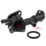 Maxbell Car Thermostat Housing Water Hose Adapter for Vehicle Truck Accessories