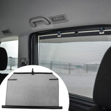 Maxbell Car Side Window Sun Shade Stretched Multifunctional Easily Install Sun Visor rear left