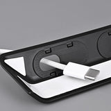 Maxbell Car Rear USB Socket Control Panel Trim Cover Sturdy Dustproof for Tesla