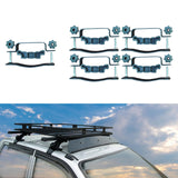 Maxbell Roof Box Bolt Clamp Easy to Install Accessory Car Roof Cargo Rack Connector 1 Piece