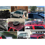 Maxbell Roof Box Bolt Clamp Easy to Install Accessory Car Roof Cargo Rack Connector 1 Piece