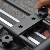 Maxbell Roof Box Bolt Clamp Easy to Install Accessory Car Roof Cargo Rack Connector 4 Pieces