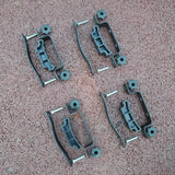 Maxbell Roof Box Bolt Clamp Easy to Install Accessory Car Roof Cargo Rack Connector 4 Pieces