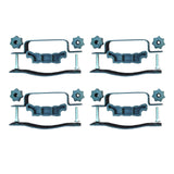 Maxbell Roof Box Bolt Clamp Easy to Install Accessory Car Roof Cargo Rack Connector 4 Pieces