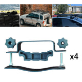Maxbell Roof Box Bolt Clamp Easy to Install Accessory Car Roof Cargo Rack Connector 4 Pieces