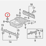 Maxbell Rear Body Floor Plug Trunk Supplies Car Accessories for Honda 2006-2023