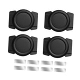 Maxbell 4x Silicone Case Waterproof Car Mount Holder for Car Bike Metal Surface
