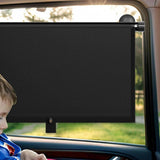 Maxbell Car Side Window Sun Shade Heat Insulation Easily Install Keeps Interior Cool 40x45cm