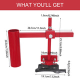Manual Tire Changer Duck Head Kit Sturdy Adjustable for 16-21 inch Car Tires