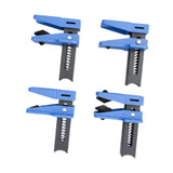 Maxbell 4Pcs Car Brake Line Clamp Line Stopper for Fitting Fuel Rail Hose Car Brake Line Clamp