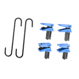 Maxbell 4Pcs Car Brake Line Clamp Line Stopper for Fitting Fuel Rail Hose Clamp With Hook