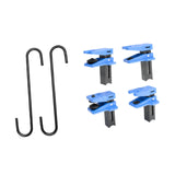 Maxbell 4Pcs Car Brake Line Clamp Line Stopper for Fitting Fuel Rail Hose Clamp With Hook