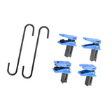Maxbell 4Pcs Car Brake Line Clamp Line Stopper for Fitting Fuel Rail Hose Clamp With Hook