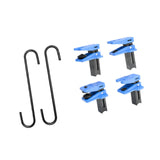Maxbell 4Pcs Car Brake Line Clamp Line Stopper for Fitting Fuel Rail Hose Clamp With Hook