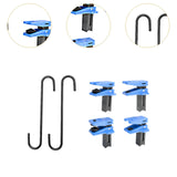 Maxbell 4Pcs Car Brake Line Clamp Line Stopper for Fitting Fuel Rail Hose Clamp With Hook