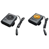 Maxbell Car Heater 360 Degree Rotating Car Accessories High Performance Fast Heating Black