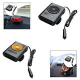 Maxbell Car Heater 360 Degree Rotating Car Accessories High Performance Fast Heating Black