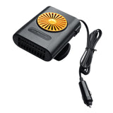 Maxbell Car Heater 360 Degree Rotating Car Accessories High Performance Fast Heating Orange