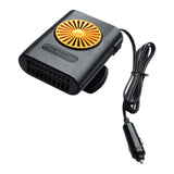 Maxbell Car Heater 360 Degree Rotating Car Accessories High Performance Fast Heating Orange