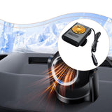 Maxbell Car Heater 360 Degree Rotating Car Accessories High Performance Fast Heating Orange